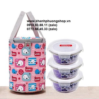 hộp cơm thủy tinh lock&lock - hộp cơm thủy tinh