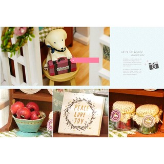 Z8_Happy Time_Nhà mô hình gỗ DIY
