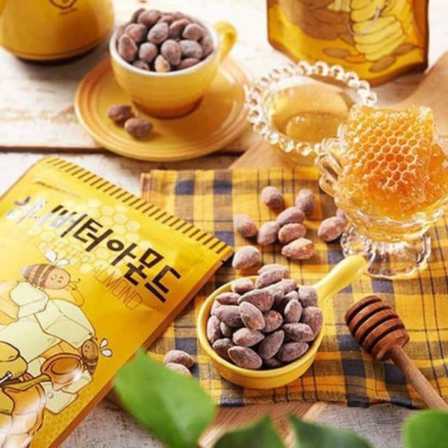 [Mã 77FMCGSALE1 giảm 10% đơn 250K] Hạnh Nhân Tẩm Bơ Mật Ong 200GRAM | BigBuy360 - bigbuy360.vn