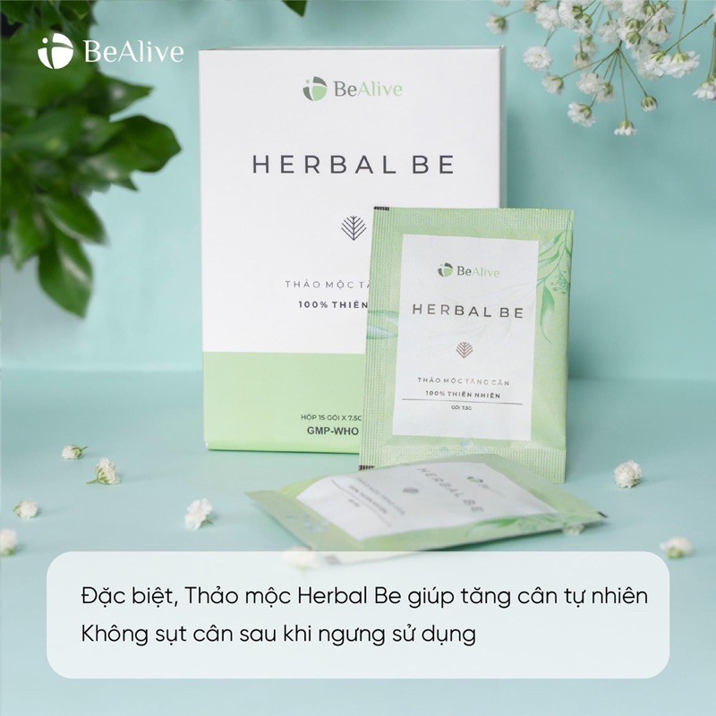 Trà thảo mộc tăng cân Herbalbe