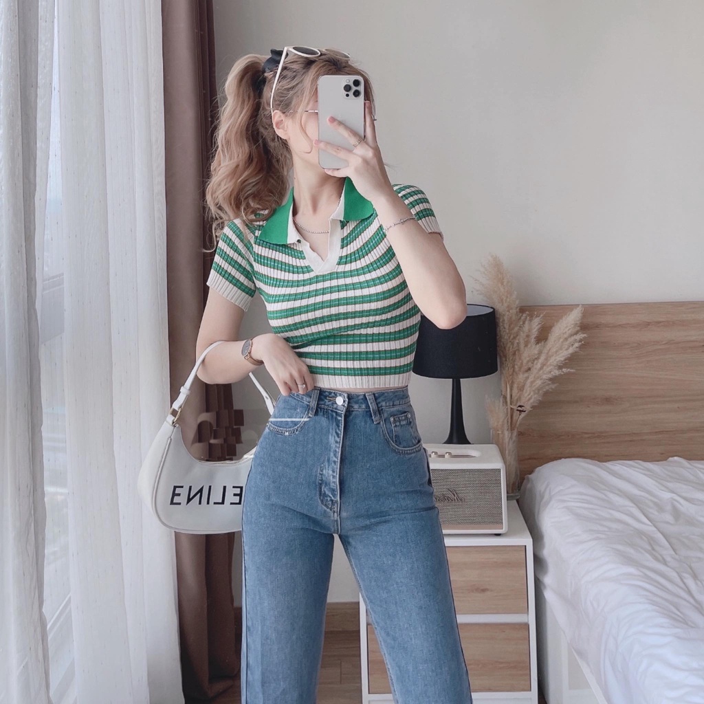 [VIDEO+FREESHIP ] QUẦN JEANS ỐNG SUÔNG CO GIÃN NỮ GẬP GẤU MÀU XANH NHẠT ĐẬM TÔN DÁNG HOT HIT THỜI TRANG HADI