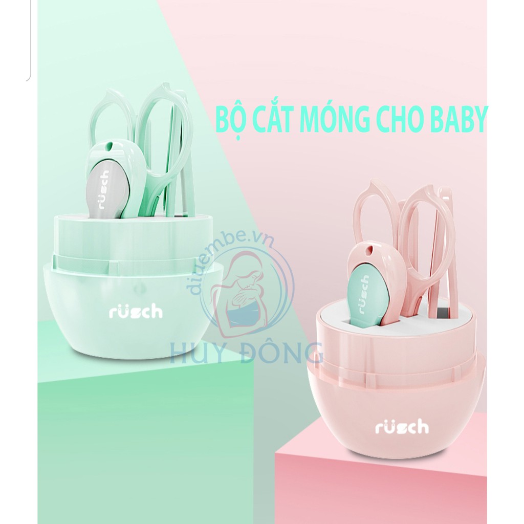 BỘ DỤNG CỤ CẮT MÓNG TAY-CHÂN RUSH CHO BÉ