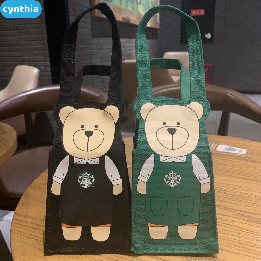 Ready Tumbler Carrier Holder Pouch Water Bottle Protective Cover Bag with Hand Strap Buckle Sack Handbag -cynthia