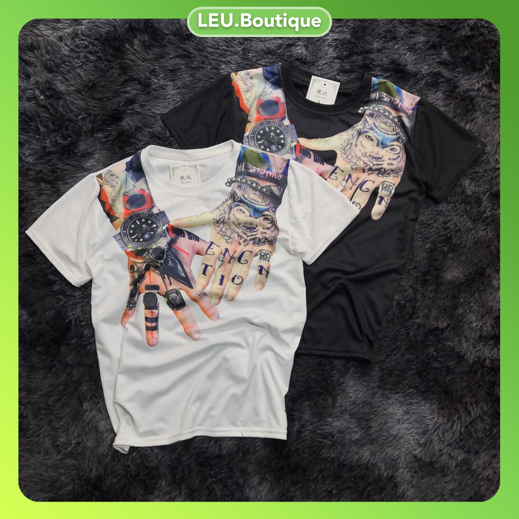 [Giá Sốc] Áo thể thao nam in 5D bàn tay, Áo phông nam ngầu, Hàng có BIGSIZE . | BigBuy360 - bigbuy360.vn