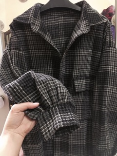 Áo khoác somi dạ dày dặn