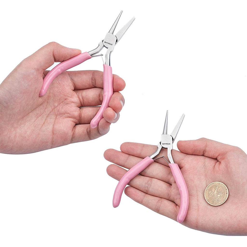 1 Kìm Mũi Tròn Mini Chính Xác Cao Dùng Làm Trang Sức DIY