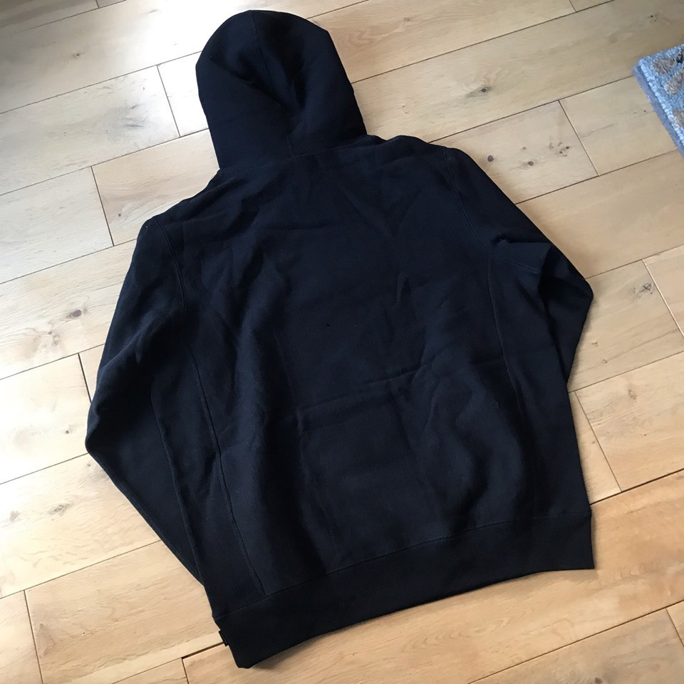Áo Nỉ Hoodie Nam Nữ Supreme Perforated Leather Hooded Sweatshirt FW18