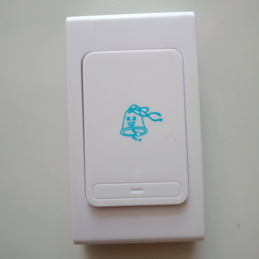 Chuông cửa, chuông báo dùng điện 220VA, nút nhấn chuông dùng pin 23A tiện lợi