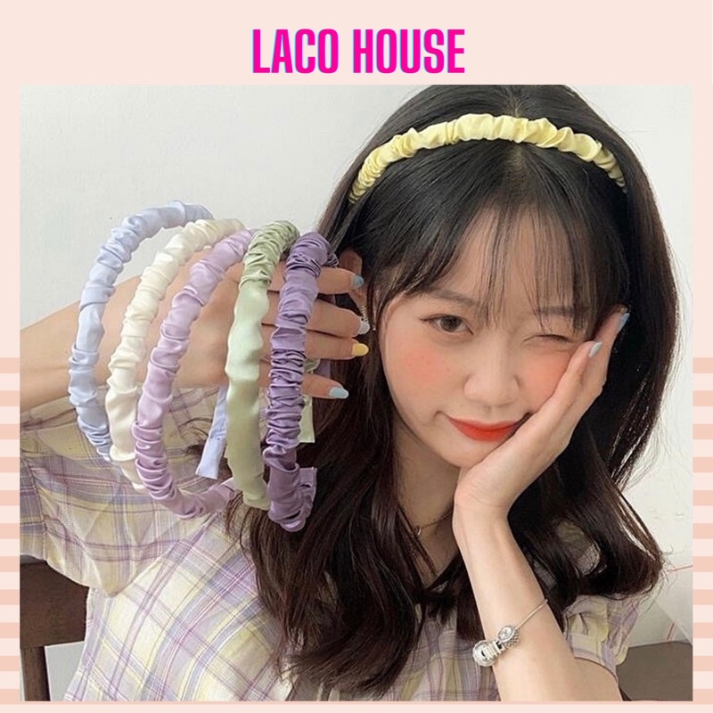 Bờm Tóc Vải Nhún Dễ Thương Phụ Kiện Thời Trang Nữ Lacohouse J76