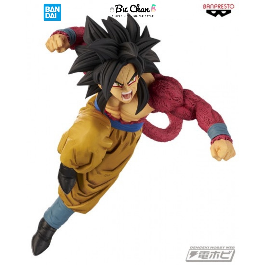 [BANPRESTO Chính hãng] - Mô hình Songoku SSJ4 - Figure SON GOKU SUPER SAIYAN 4 DRAGON BALL GT