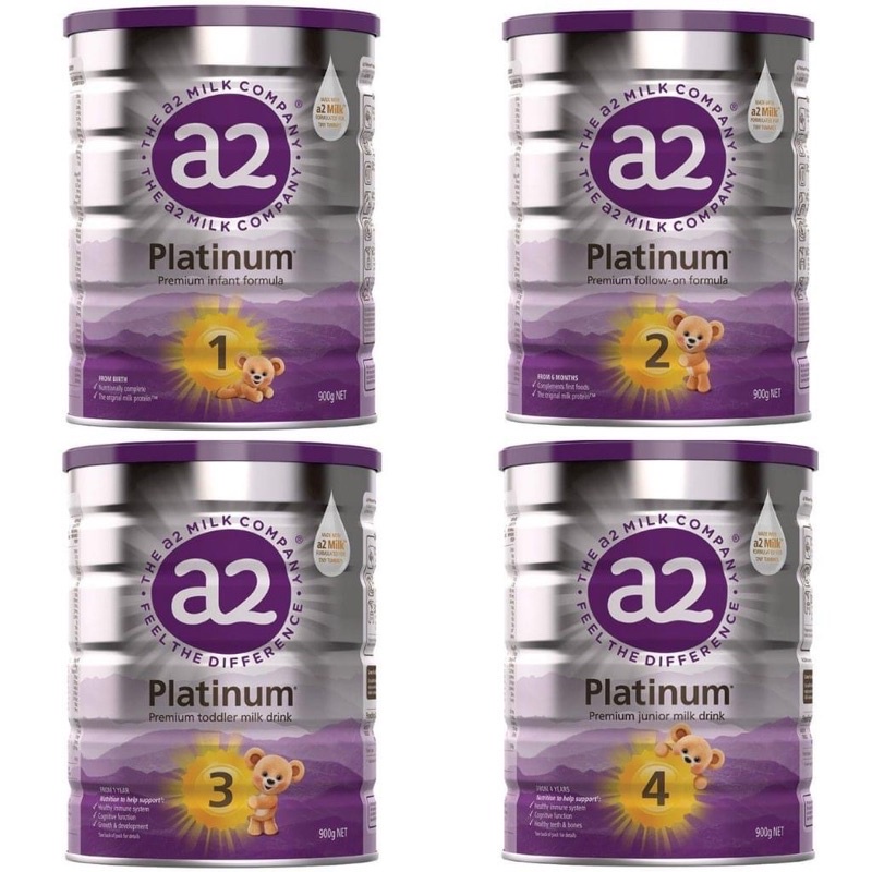 Sữa A2 Platium số 1,2,3,4 Úc- 900 gram  Mẫu mới