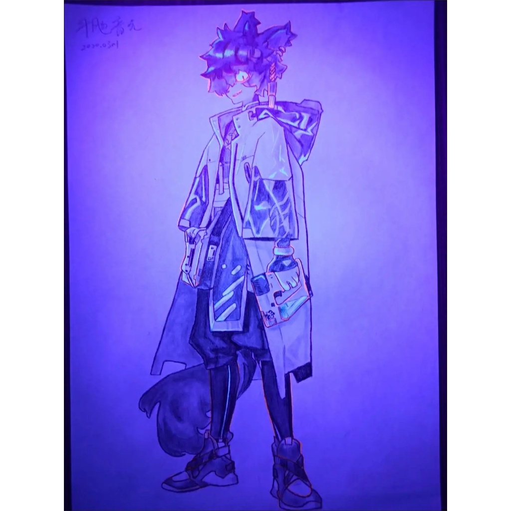 Ruột bút mực vô hình ngòi 0.34mm tiện lợi