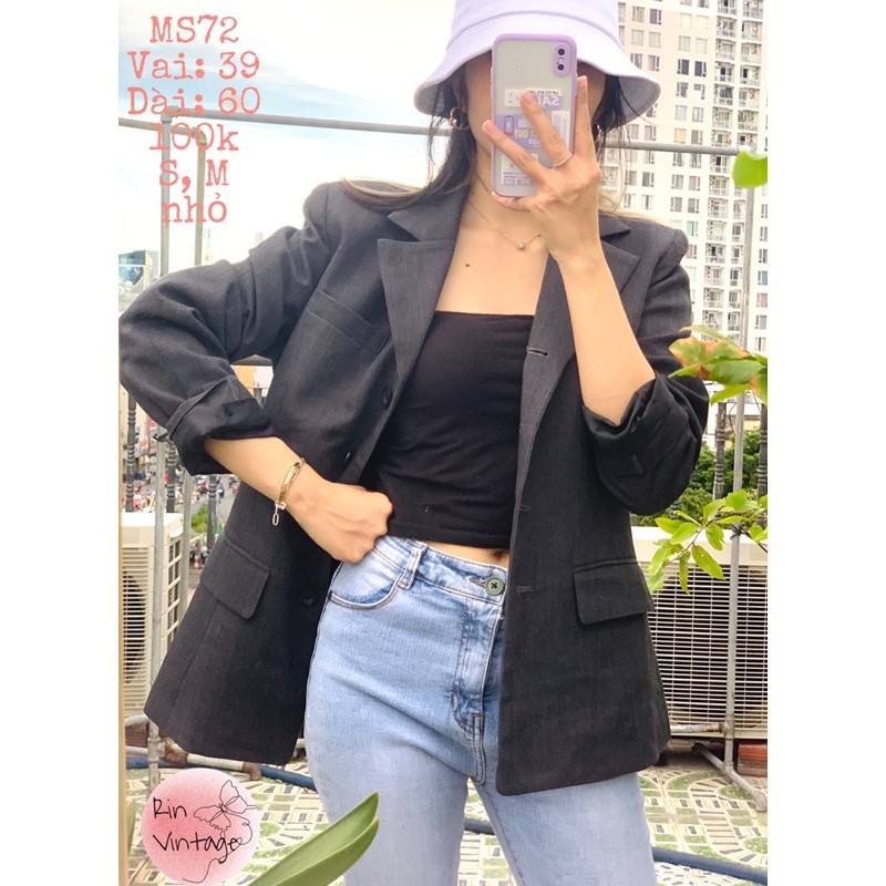 Áo khoác Vest Hàn mã Ms72