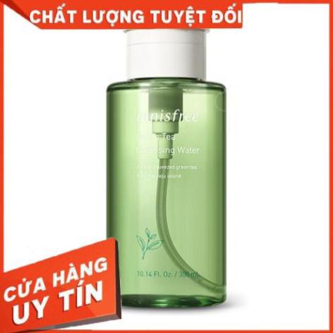 [Freeship - Hàng Auth] Nước tẩy trang - Tẩy trang Innisfree Green tea pure cleansing water Hàn Quốc 300ml