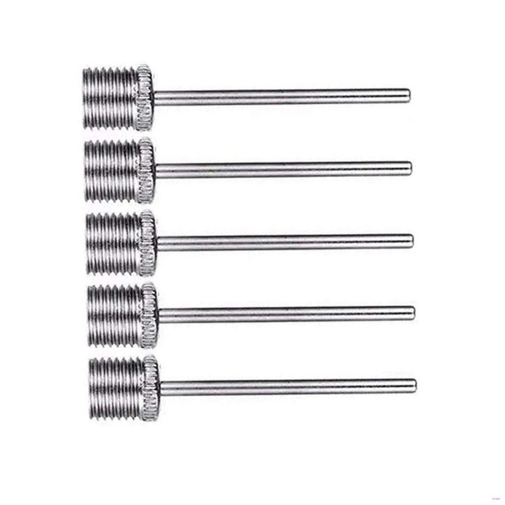 Set 5 Kim Bơm Bóng Bằng Thép Không Gỉ Bền Bỉ