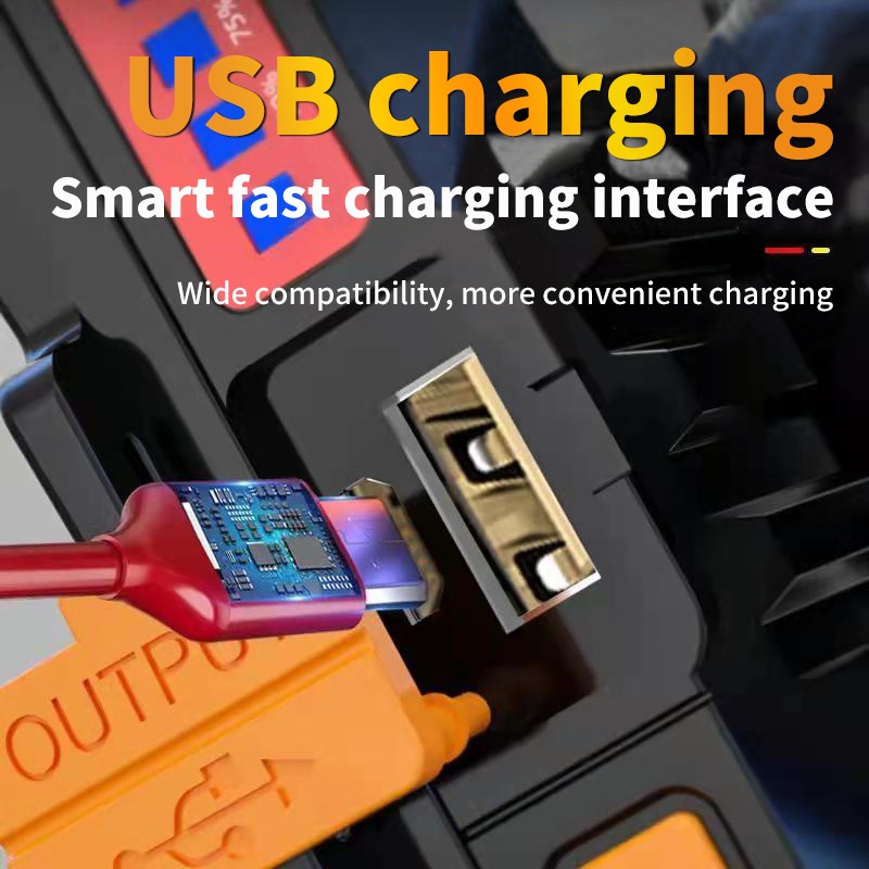 Đèn Pha Đội Đầu Siêu Sáng 10000M Màu Cam Siêu Sáng Có Thể Sạc Lại Dùng Trong Trường Hợp Khẩn Cấp