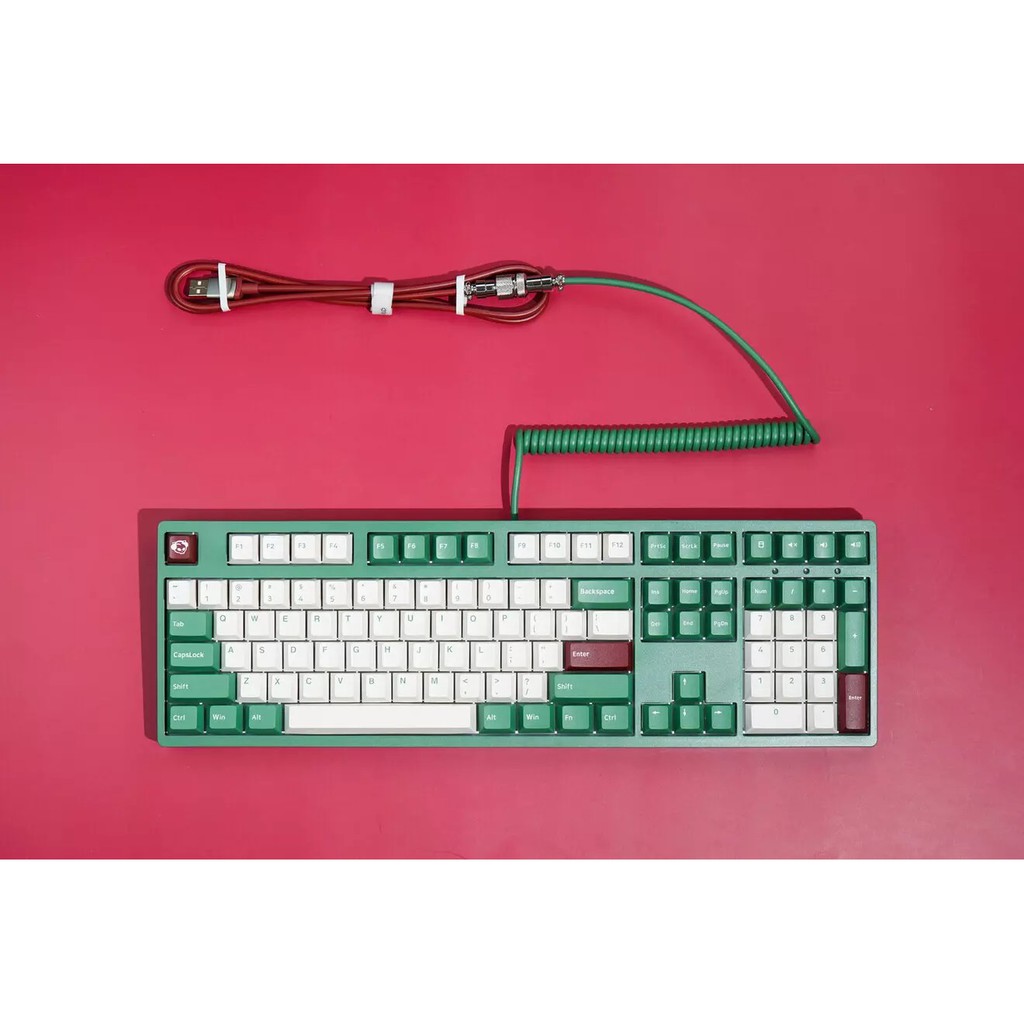 Dây cáp custom AKKO – Matcha Red Bean