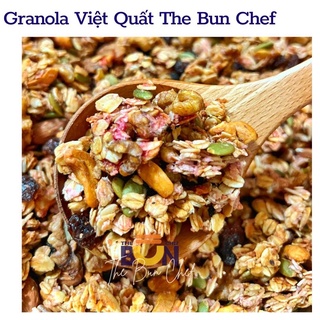 Granola việt quất ăn kiêng giảm cân ngũ cốc yến mạch 70% hạt và hoa quả - ảnh sản phẩm 3