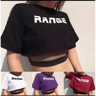 ÁO CROPTOP TẶNG KÈM LƯỚI ( CROPTOP RANGER )