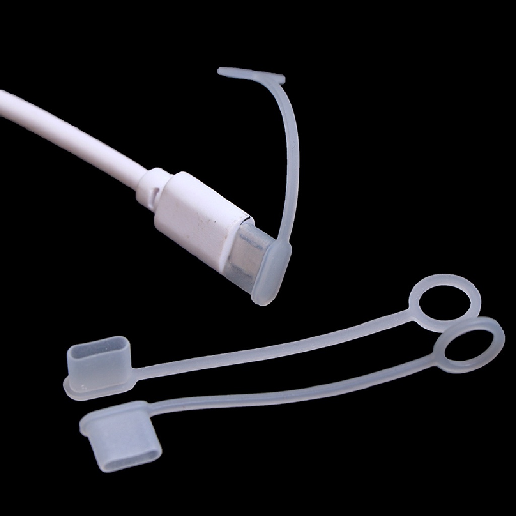 Bộ 10 Vỏ Bọc Bảo Vệ Chống Bụi Cho Dây Cáp Sạc USB Type-c JR