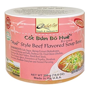 Gia vị nấu bún bò huế cốt gia vị hoàn chỉnh quốc việt hũ 300g