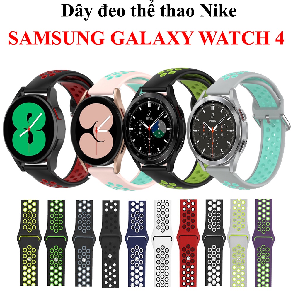 [Galaxy Watch 4] Dây Đeo Nike đồng hồ Samsung Galaxy Wacth 4, Watch 4 Classic