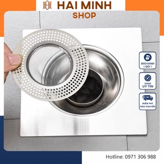 Nắp Cống Thoát Sàn Lưới Inox Chống Tắc Nghẽn