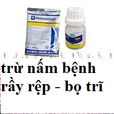 Bộ sản phẩm trừ RẦY RỆP - BỌ TRĨ - NẤM CHO CÂY TRỒNG ( Stun & Ridomil ).