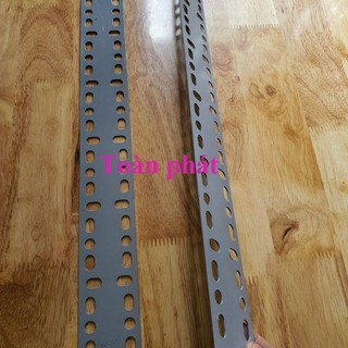 Cây 190cm - Sắt LA Lỗ 6cm (sắt dẹp dày 1.5ly)