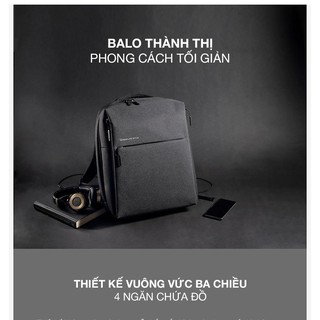 Balo Mi City Backpack (Urban Life Style)- Hàng chính hãng