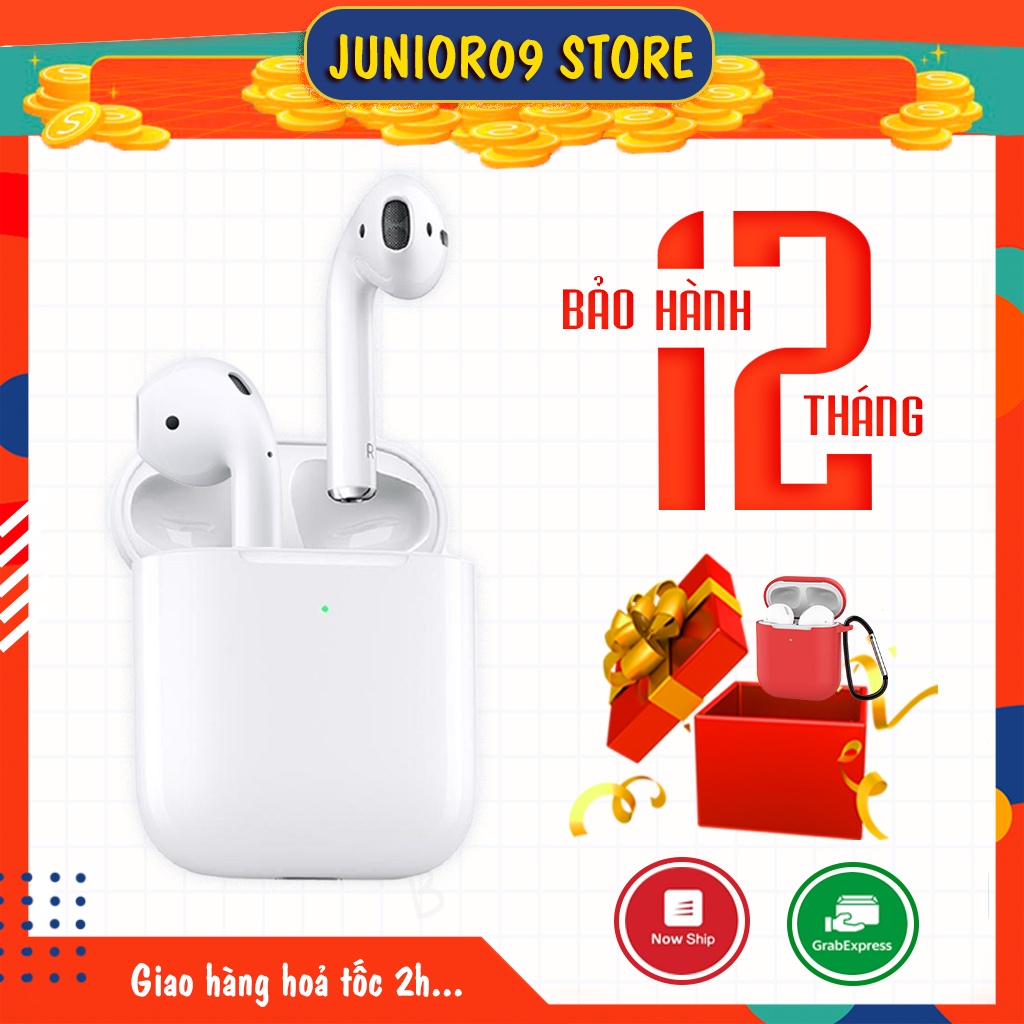 Tai nghe Bluetooth Không dây TWS 2 - Bản Cao Cấp Nhất - Đầy Đủ Full Tính Năng - Micro - Tai phone Bluetooth Junior09