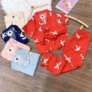 Bộ lụa gấm cộc dài