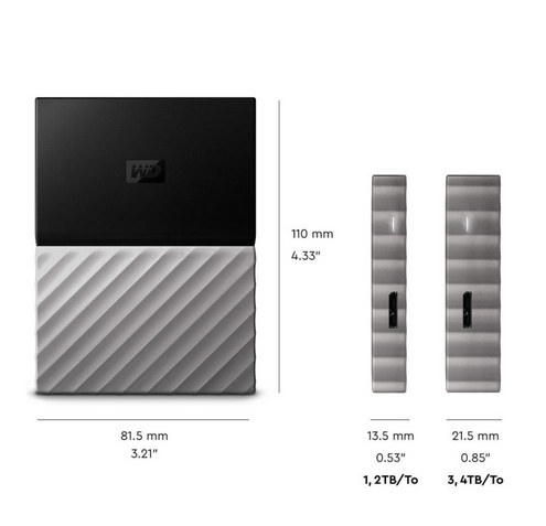 WESTERN DIGITAL Ổ Cứng Ngoài Hdd 2tb Usb3.0 Wd Kèm Phụ Kiện | BigBuy360 - bigbuy360.vn