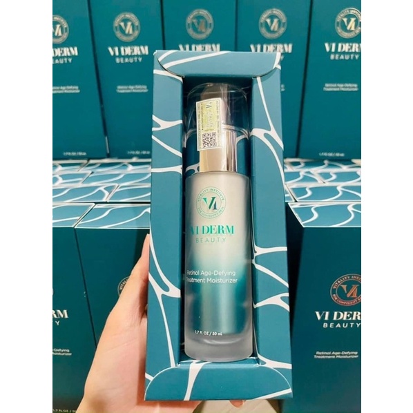 Kem dưỡng VI DERM trẻ hoá da toàn diện Retinol Age Defying