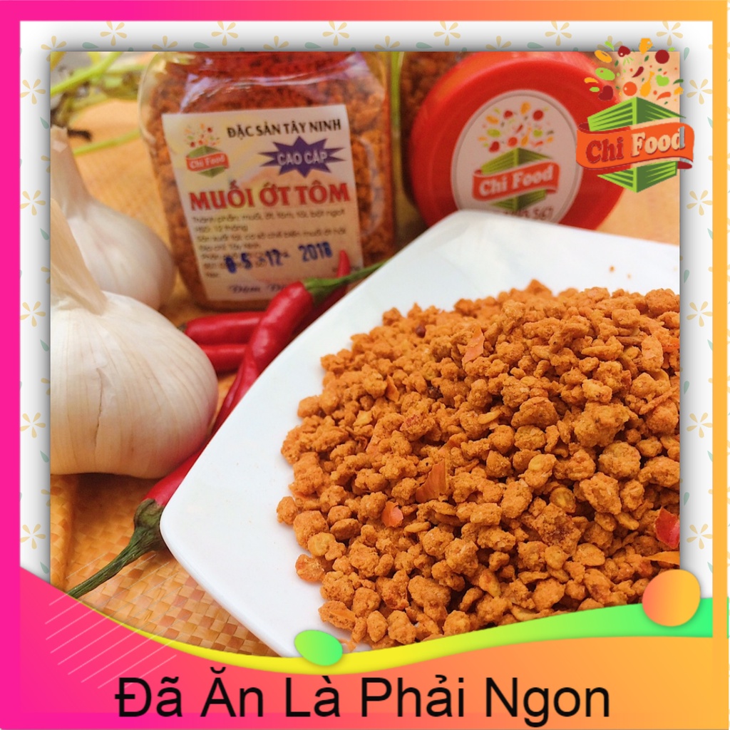 Muối Tôm Tây Ninh Đặc Biệt Thơm Ngon Hũ 500GR