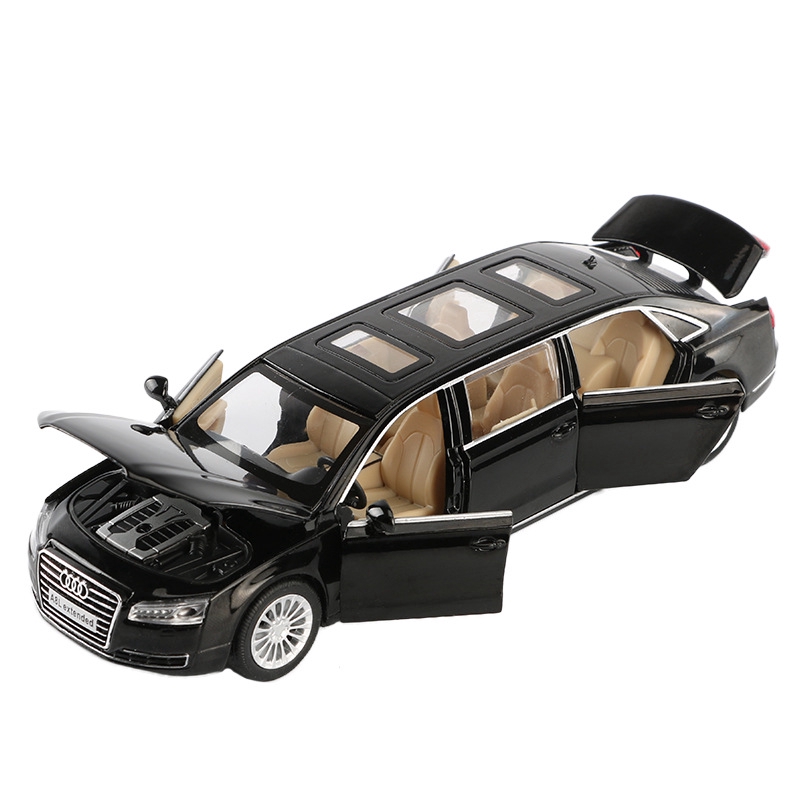 1:32 Audi A8L simulation alloy car model children's toy car