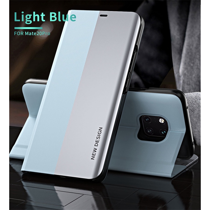 Ốp Điện Thoại Da Nắp Gập Từ Tính Sang Trọng Dành Cho Huawei Mate 20 Pro/30 Pro/40 Pro 40e