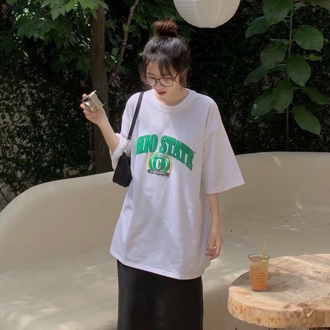 Áo thun tay lỡ unisex Homies OHIO