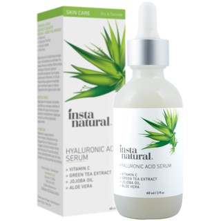 Serum Cấp Nước Làm Sáng Da InstaNatural Hyaluronic Acid Serum 60ml