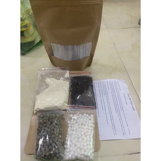 Set nguyên liệu nấu trà sữa trân châu