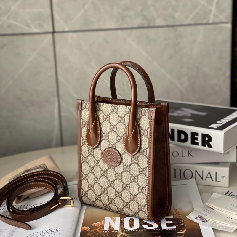 TÚI GUCCI NAM NƯ UNISEX CẦM TAY KÈM DÂY ĐEO CHÉO CHO MÙA DU LỊCH SMANO BAGS FULLBOX NAM CHÂM
