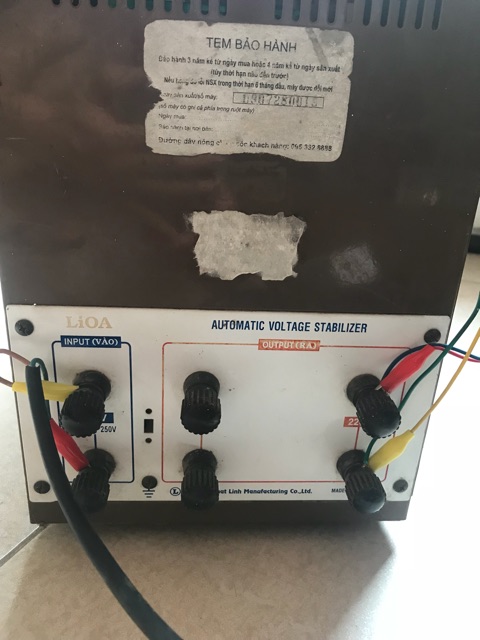 Máy ổn áp lioa 10kw  tự động ổn định điện áp máy dây đồng
