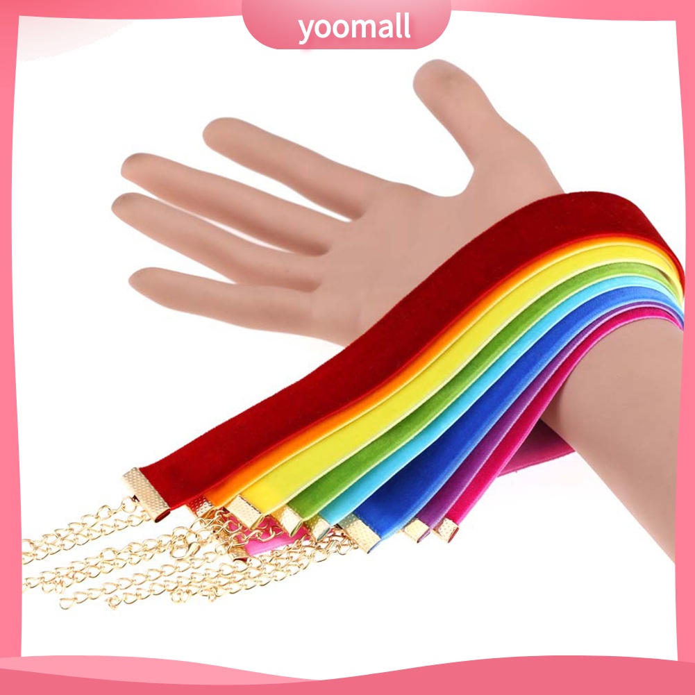 Vòng Cổ Choker Bằng Nhung Mềm Bản Rộng Phong Cách Gothic Thời Trang