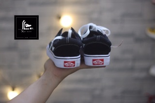 [ ẢNH THẬT VÀ VIDEO CẬN CẢNH ] Giày thể thao Van OSK đen trắng da lộn