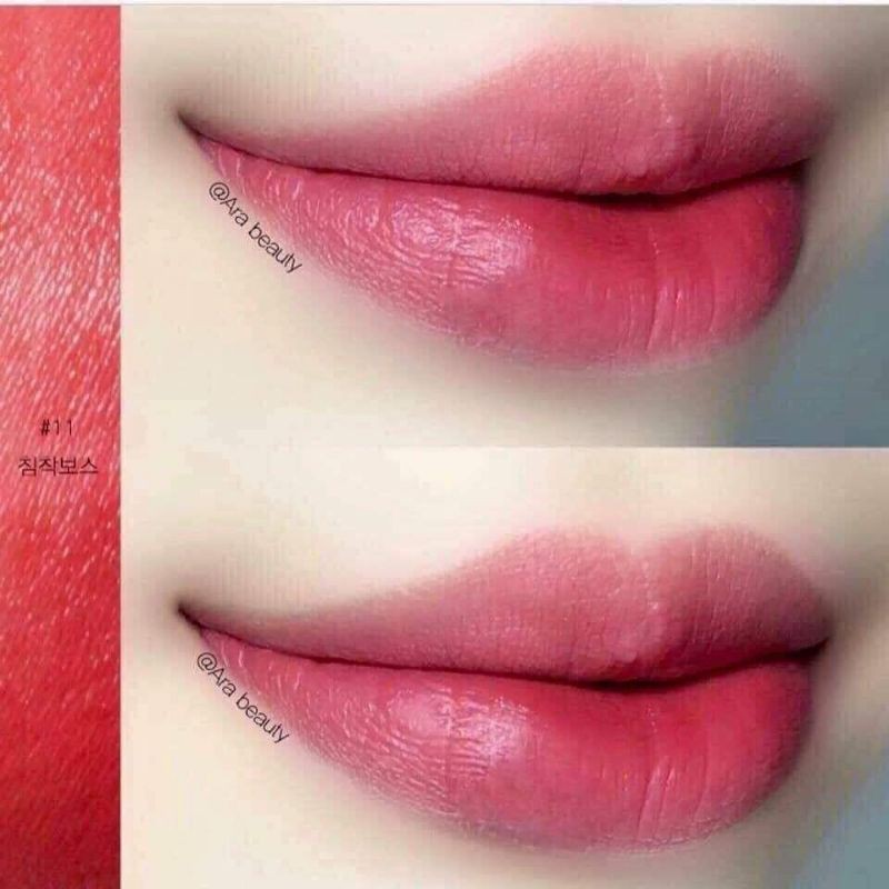 Son kem Bbia velvet lip tint màu 11- hồng đất