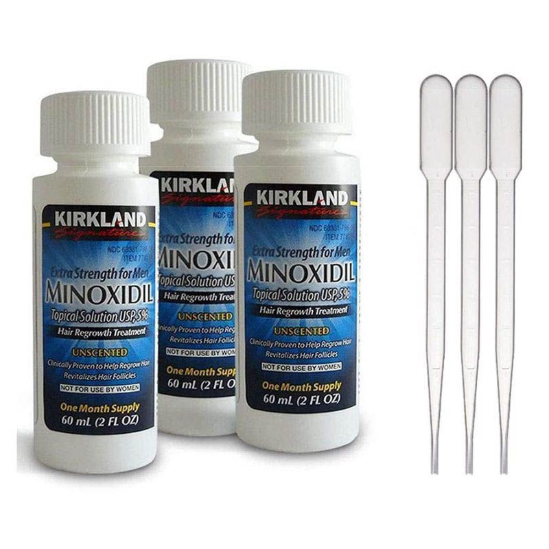 Dung dịch mọc tóc Minoxidil 5% Kirkland của Mỹ.