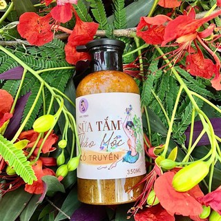 Sữa tắm Ả Đào thảo mộc cổ truyền 350ml chiết xuất thiên nhiên 100%
