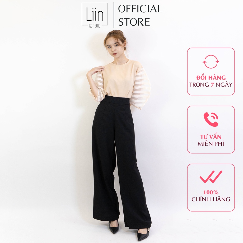 LIIN - Quần Ống Suông Công Sở Silk Trousers Q00138 | BigBuy360 - bigbuy360.vn