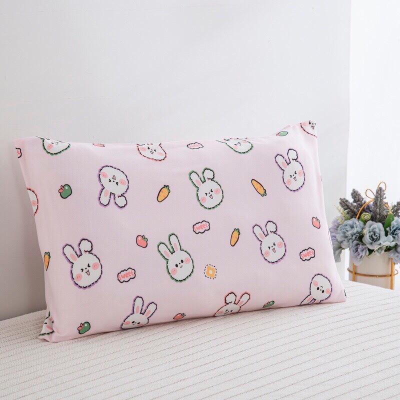 GỐI COTTON THUN LẠNH DÀNH CHO BÉ - GỐI TRẺ EM  mềm mại