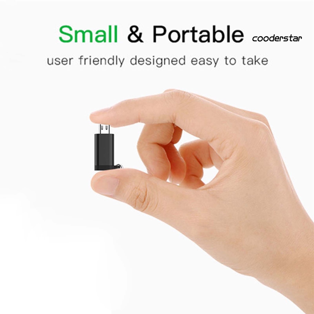 Đầu chuyển đổi OTG Type-c sang Micro V8 bằng hợp kim nhôm kèm móc khóa cho Android